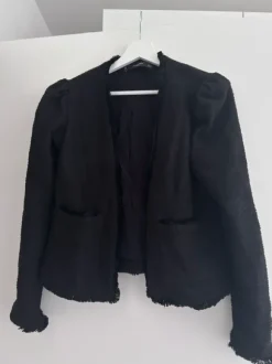 Mango Blazer/ Jacke schwarz