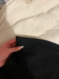 Mango Hose straight Cut schwarz