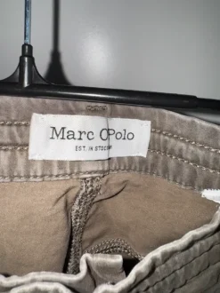 Marc O’Polo Hose taupe/braun Gr. 33/34 – bequem & lässig
