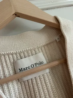 Marc O‘Polo L Strick Jacke natur weiß reine Baumwolle