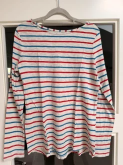 Marc O’Polo Longsleeve Gr. L rot blau gestreift