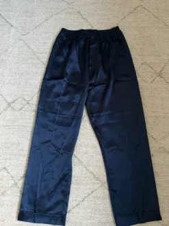 Marineblaue Schlafhose / Homewear Hose, Gr. L