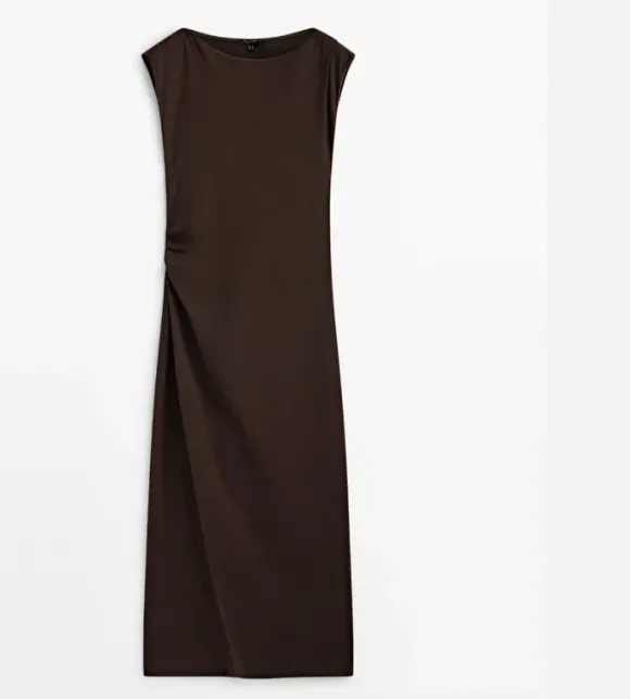 Massimo dutti body hugging dress XS