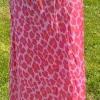 Maxi Rock Leo Look pink rosa orange Ibiza Boho TOP