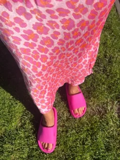 Maxi Rock Leo Look pink rosa orange Ibiza Boho TOP