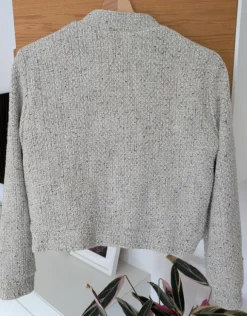 Melierte Bouclé Jacke von h&m