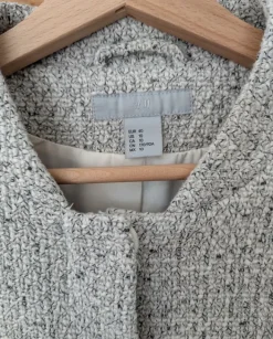 Melierte Bouclé Jacke von h&m