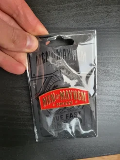 Men of Mayhem pin