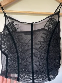 Mesh top Engels top goth gothic y2k