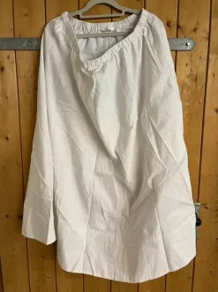 Midirock Weiß elegant Sommerchic