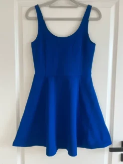 Minikleid blau