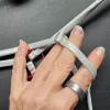 Ministring Herren Unterwäsche Silber Gr. M
