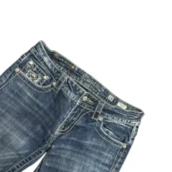 Miss me flared/bootcut low waist women designer jeans(w28)