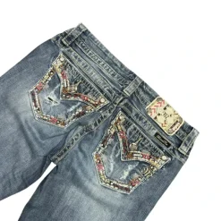 Miss me flared/bootcut low waist women designer jeans(w26)