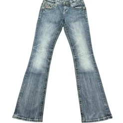 Miss me flared/bootcut low waist women designer jeans(w26)