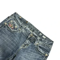 Miss me flared/bootcut low waist women designer jeans(w26)