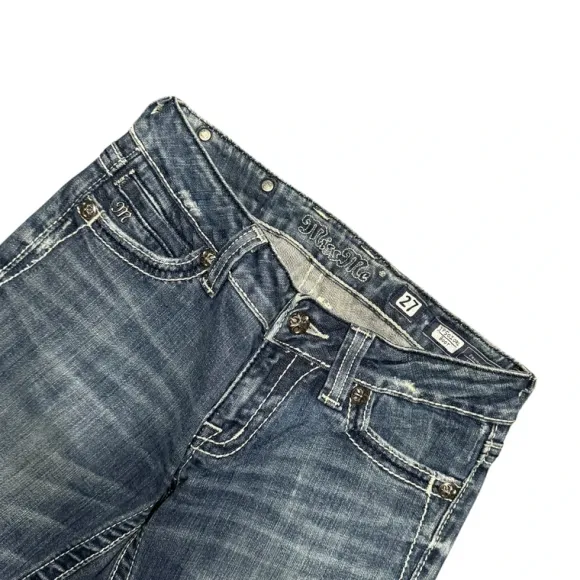 Miss me flared/bootcut low waist women designer jeans(w27)
