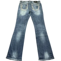 Miss me flared/bootcut low waist women designer Jeans(w30)