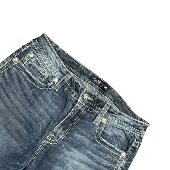 Miss me flared/bootcut women designer jeans(w34)