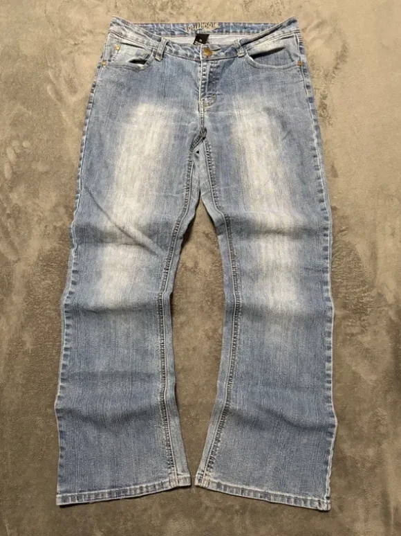 Miss Me Style Jeans | Y2K | Baggy | Washed Denim | Bootcut | Vintage | Streetwear