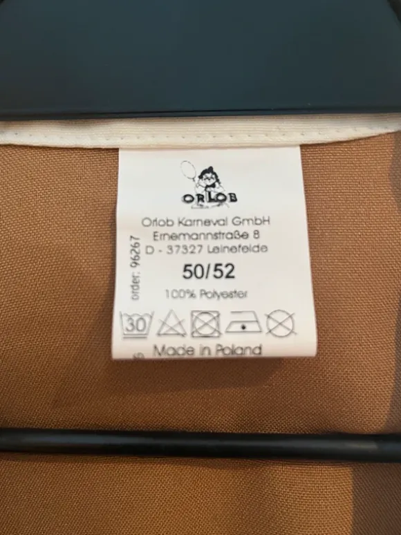 Mittelalterkostüm Knecht Kostüm Gr 50/52 Herren