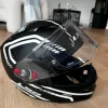 Motorradhelm schwarz Größe M LS2 Firefly