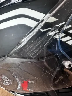 Motorradhelm schwarz Größe M LS2 Firefly