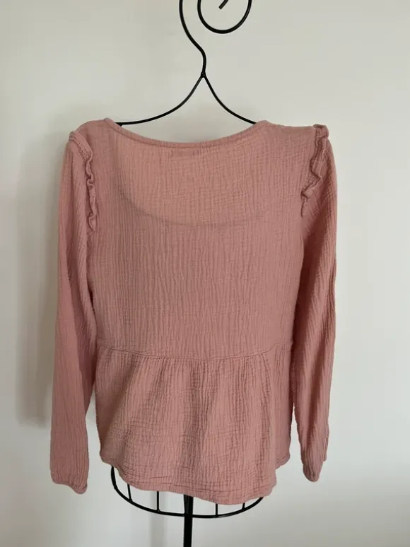 Musselin Umstandsbluse