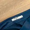 Na-kd Satinrock Maxirock Dunkelblau L (40)