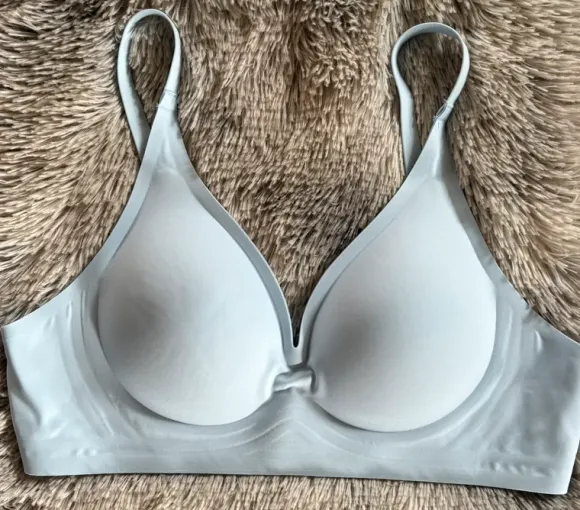 Neu Cfab Comfort Push-Up BH – Hellblau – Gr. M inkl. Erweiterung