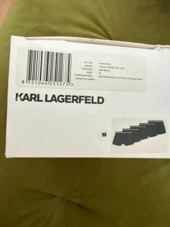 NEU Karl Lagerfeld Boxershorts 5er Pack M, Schwarz, Organic Cotton