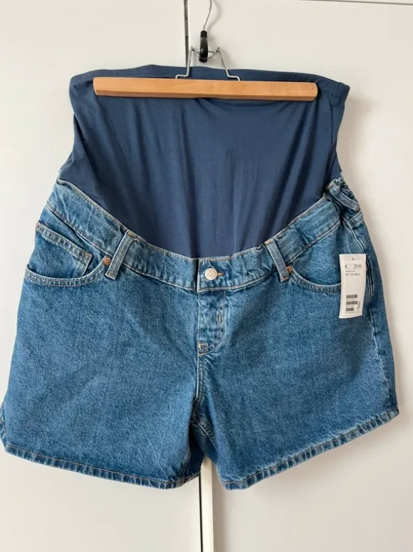 Neue H&M Mama Jeansshorts Gr.L Umstandsshort