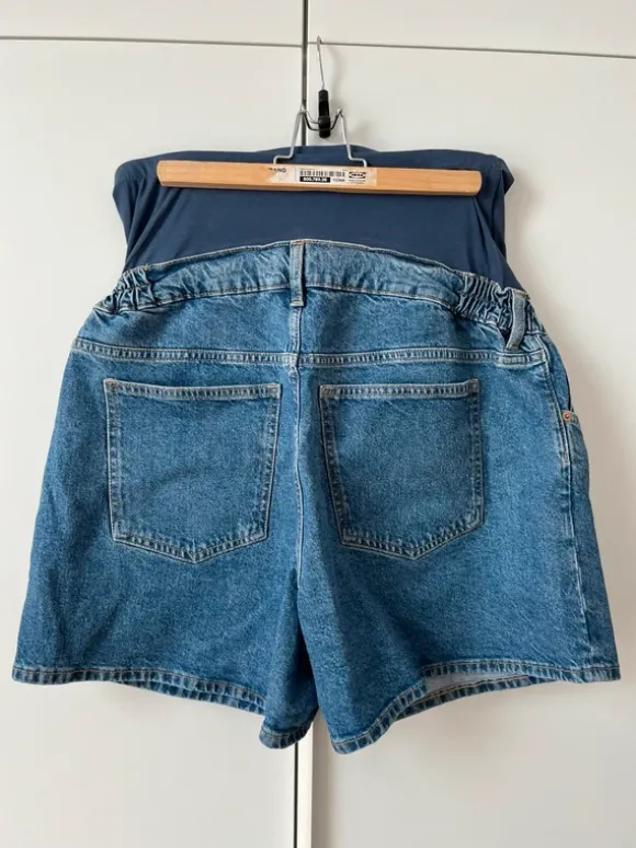 Neue H&M Mama Jeansshorts Gr.L Umstandsshort