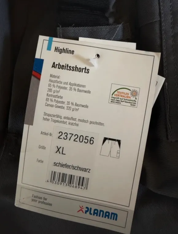 Neue kurze Arbeitsshort