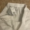 Neue weiße linen hose Damen