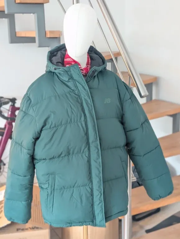 New Balance Puffy Jacke Männer Gr. L