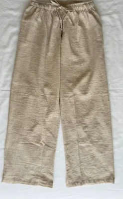 New Linen-Cotton Kurta Pyjama - L