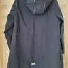 Nieuw donkerblauw outdoorjack parka EU maat 46