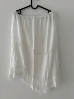 Nieuwe witte Ibiza/boho rok