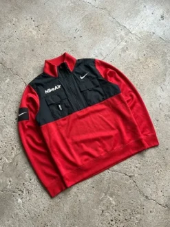 Nike Air Track Top Pullover mit Reißverschluss & Taschen - Top Zustand!