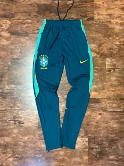 Nike Brasilien Tracksuit Dunkelgrün Fußball Trainingsanzug CBF Brazil Vintage Y2K Streetwear