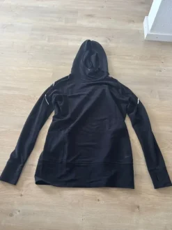 Nike Laufhoodie Gr.L schwarz mit Wolle