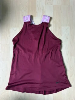 Nike Pro Dry Elastika Tanktop – Bordeaux / Rosa Sportshirt