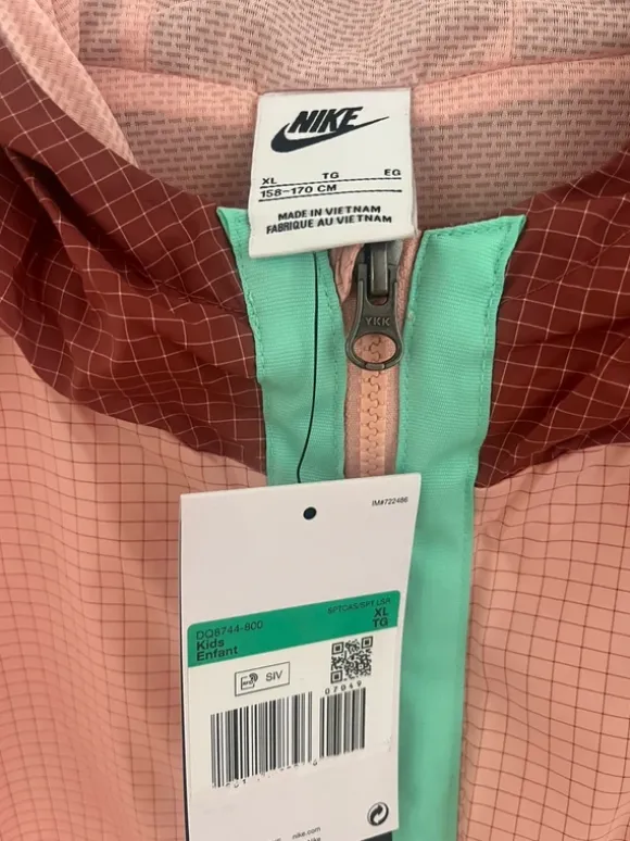 Nike Regenjacke Windbreaker XS S 158-170 Neu