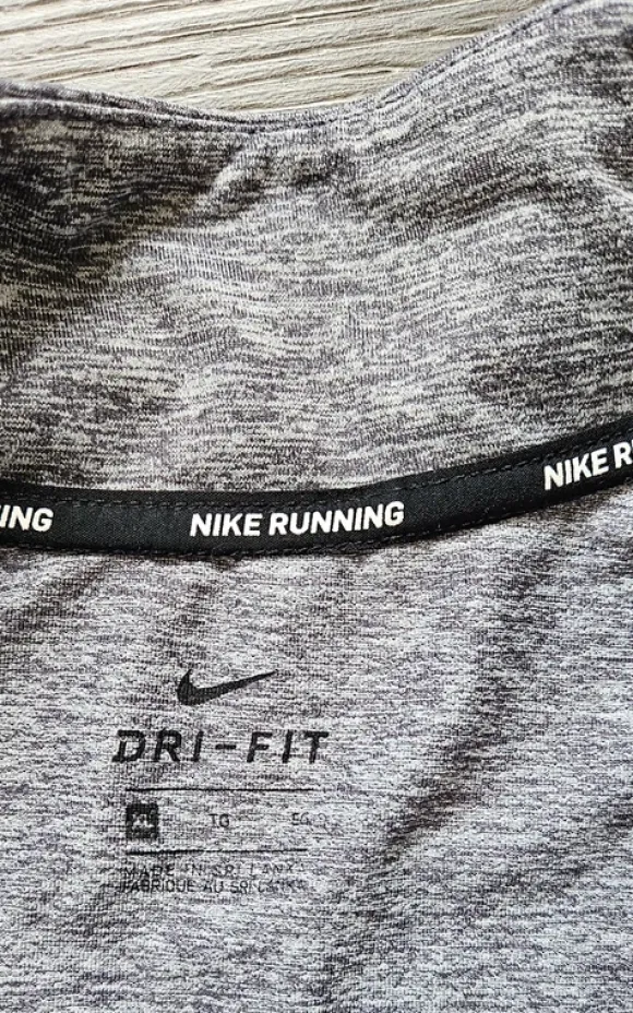 Nike Running dri-fit Laufshirt grau Gr. XL