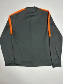 Nike Sportjacke Grau Neon Orange Gr. M
