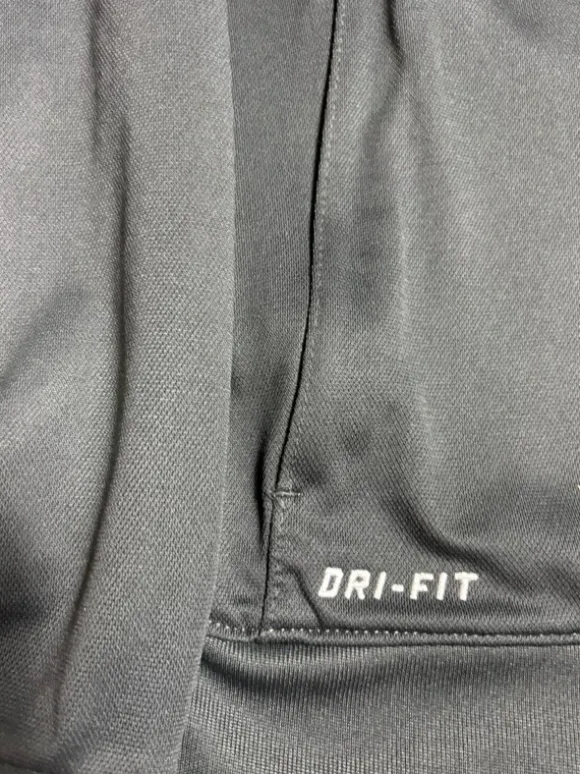Nike Sportjacke Grau Neon Orange Gr. M