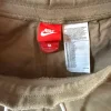 Nike Sweat Shorts Khaki Olive Weiß Gr XL