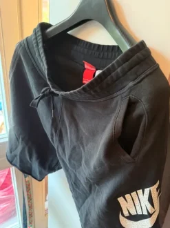 Nike Sweat Shorts schwarz weiß Gr L