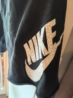 Nike Sweat Shorts schwarz weiß Gr L